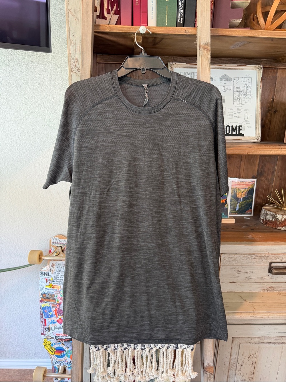 Lululemon men’s metal vent tech performance shirt size large